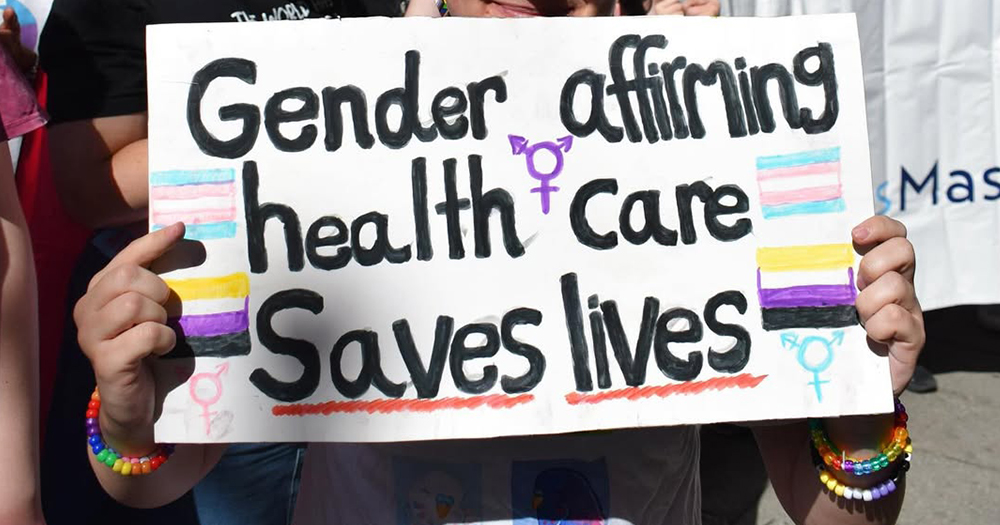Gender affirming health care saves lives